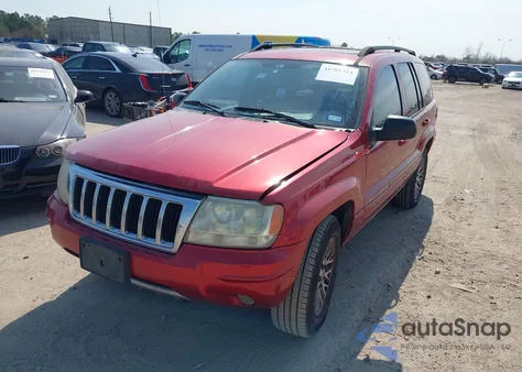 2004 Jeep Grand Cherokee Limited from USA, damaged, VIN 1J8GX58N24C416698